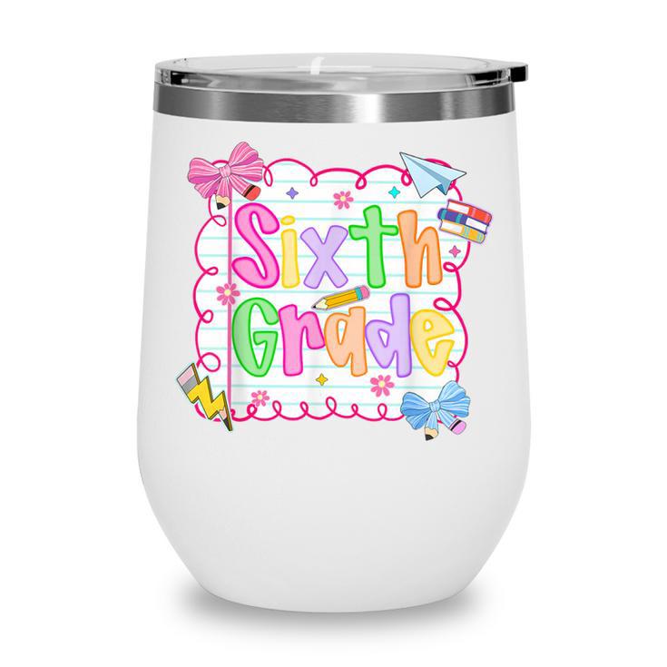 HUGvyn Back To School Wine Tumbler