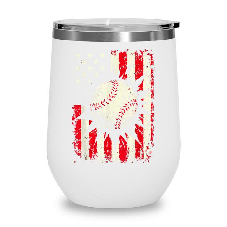 Ice Cream Baseball Drip Respect The Drip Youth Boy Baseball Wine Tumbler