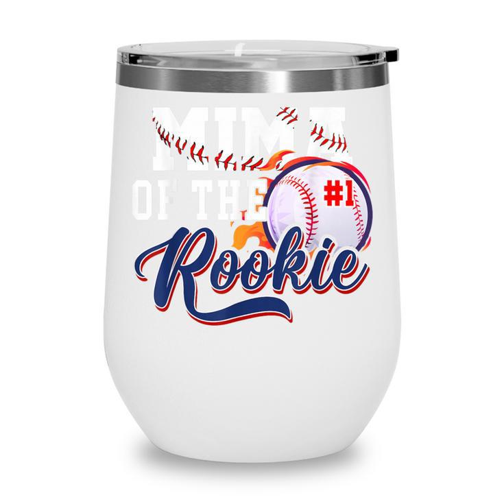 Mima Rookie Of Year 1st Birthday Baseball Theme Matching Wine Tumbler