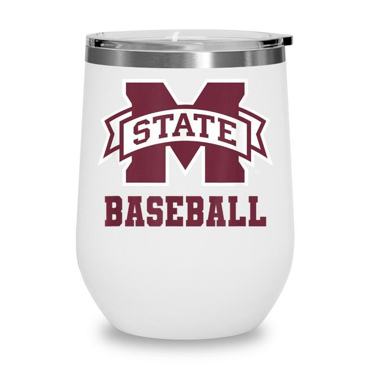 Mississippi State Baseball Bulldogs NCAA MS16 Wine Tumbler