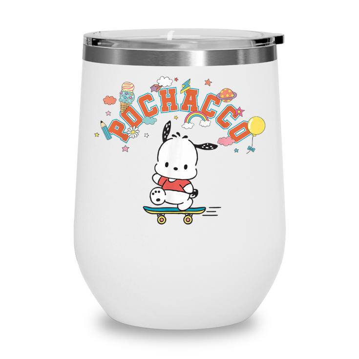 Pochacco Back To School Wine Tumbler