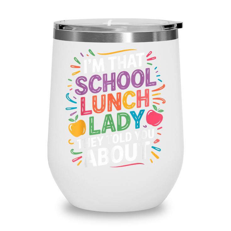 Proud Cafeteria Noun Definition Lunch Lady Back To School Wine Tumbler