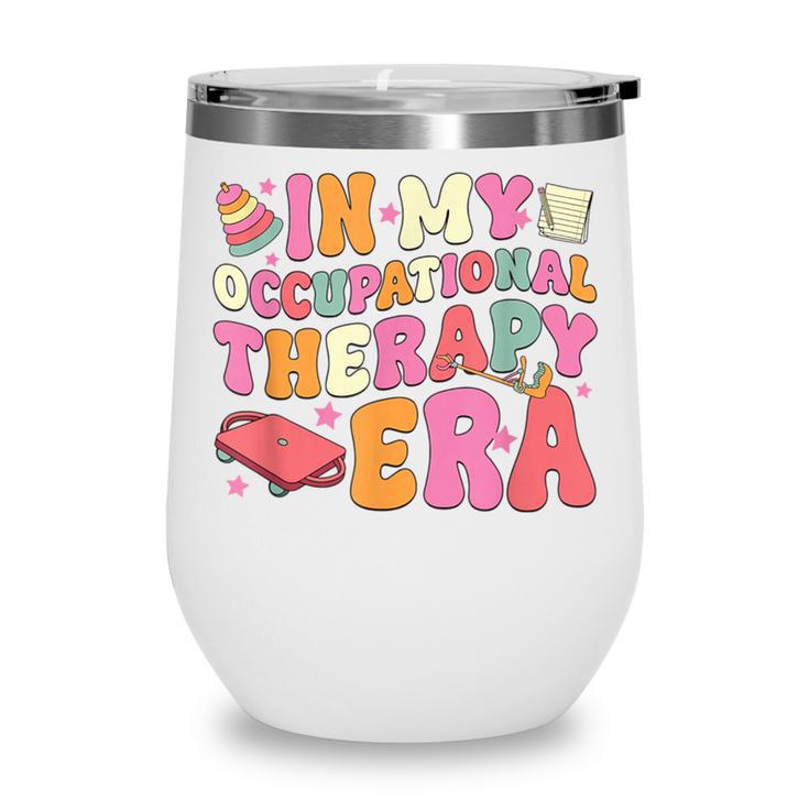 Retro In My Occupational Therapy Era OT OTA Back To School Wine Tumbler