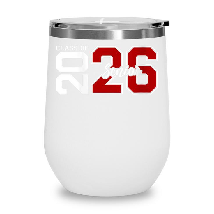 Senior 2026 Class Of 2026 Back To School Men Women Wine Tumbler