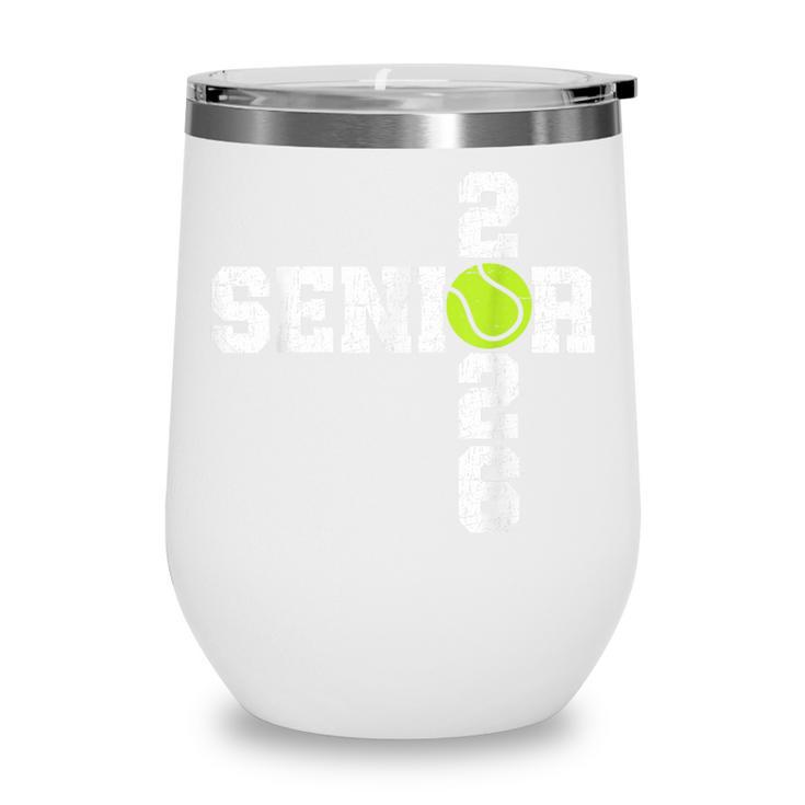 Senior Class Of 2026 Tennis Seniors Back To School 2026 Wine Tumbler