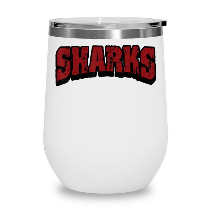 Sharks Back To School Spirit M Wine Tumbler