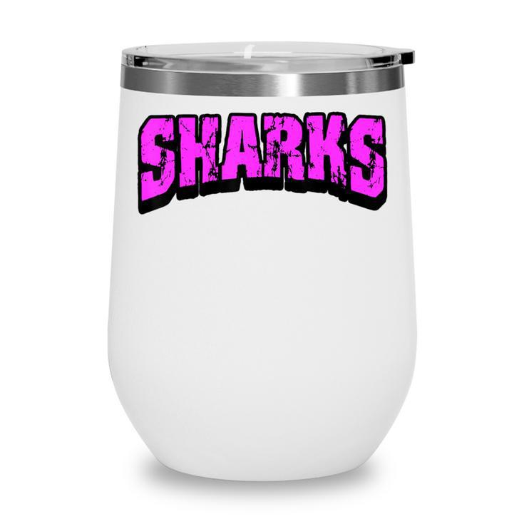 Sharks Back To School Spirit Pk Wine Tumbler