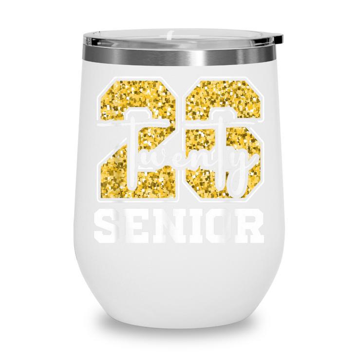 Twenty 2026 Class Of 26 Seniors Back To School Graduation Wine Tumbler