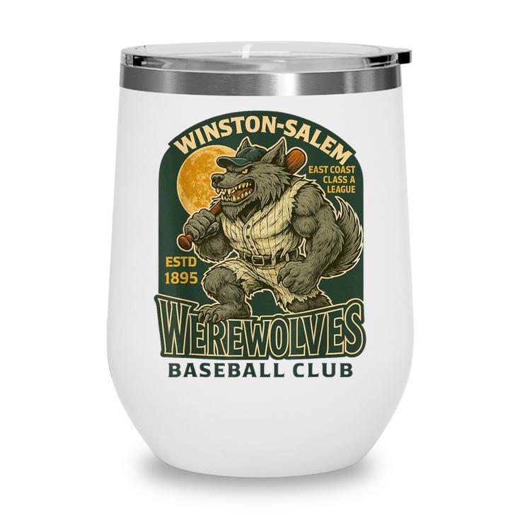 Winston-Salem Werewolves Minor League Baseball Club Wine Tumbler