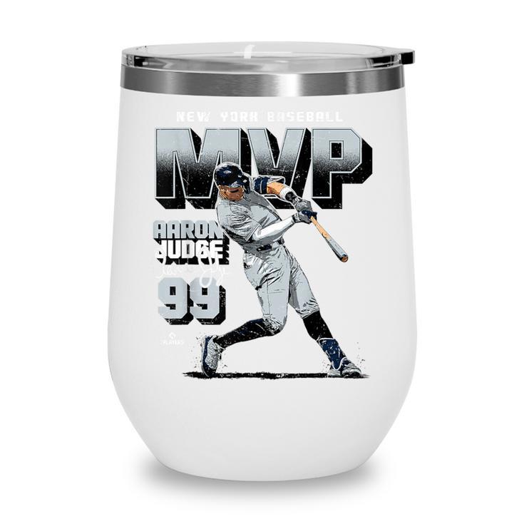 Aaron Judge New York Y Baseball 2025 AL MVP MLBAJMVPM Wine Tumbler