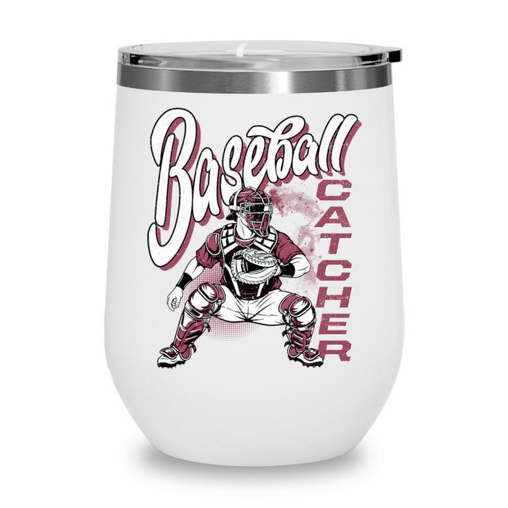 Baseball Catcher Gear Home Plate Premium Tri-Blend Wine Tumbler