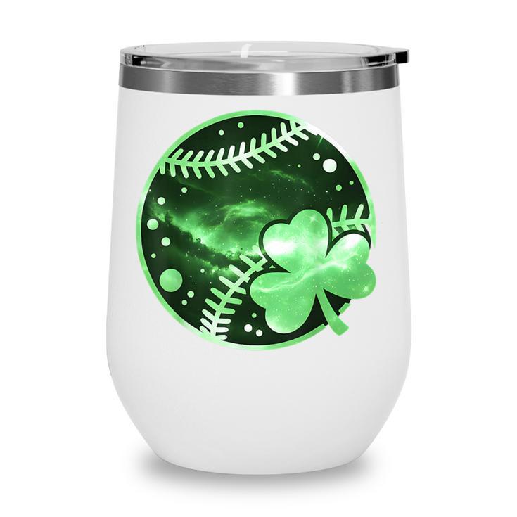 Baseball Irish Shamrock Lucky Clover St Patricks Day Boys Wine Tumbler Baseball Irish Shamrock Lucky Clover St Patricks Day Boys Wine Tumbler