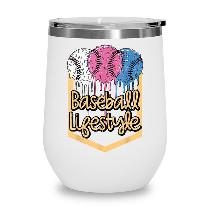Baseball Lifestyle Ball Sprinkles Drip Boys Kids Men Teen Wine Tumbler Baseball Lifestyle Ball Sprinkles Drip Boys Kids Men Teen Wine Tumbler
