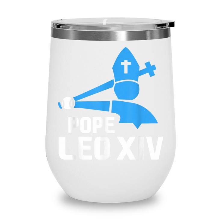 Da Pope Leo XIV Baseball Wine Tumbler