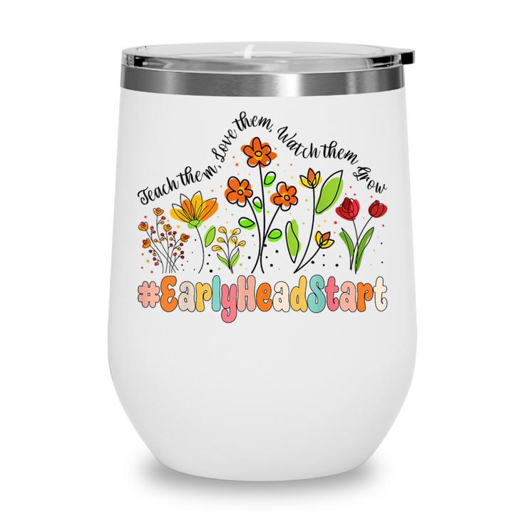 Early Head Start Appreciation Week Back To School Wine Tumbler