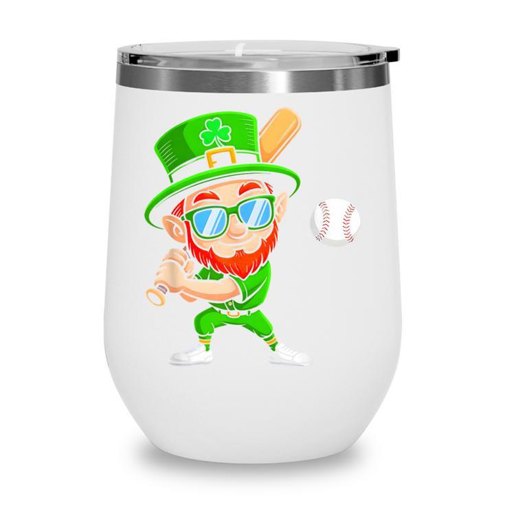 Kids St Patricks Day Shirt Leprechaun Baseball Boys Men Wine Tumbler Kids St Patricks Day Shirt Leprechaun Baseball Boys Men Wine Tumbler