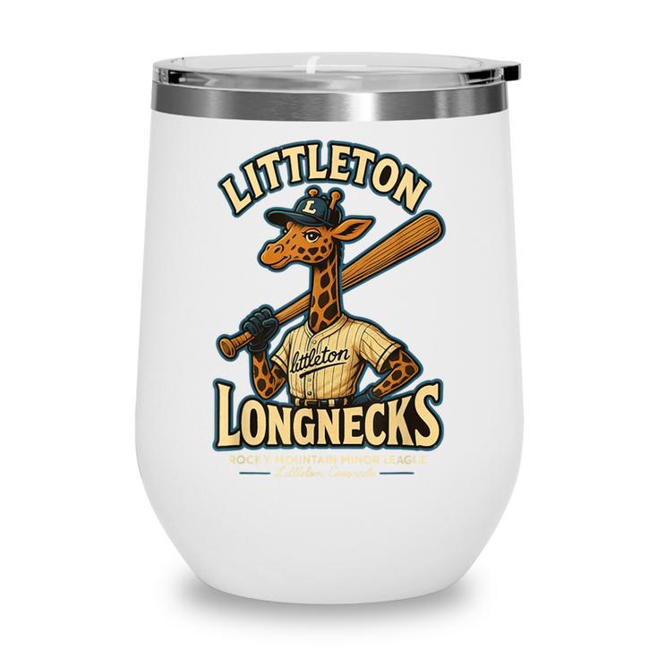 Littleton Longnecks Retro Minor League Baseball Wine Tumbler