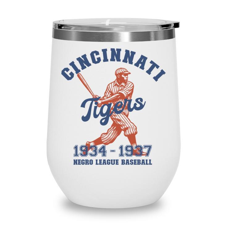 Negro League Baseball History Month Cincinnati Ohio Wine Tumbler