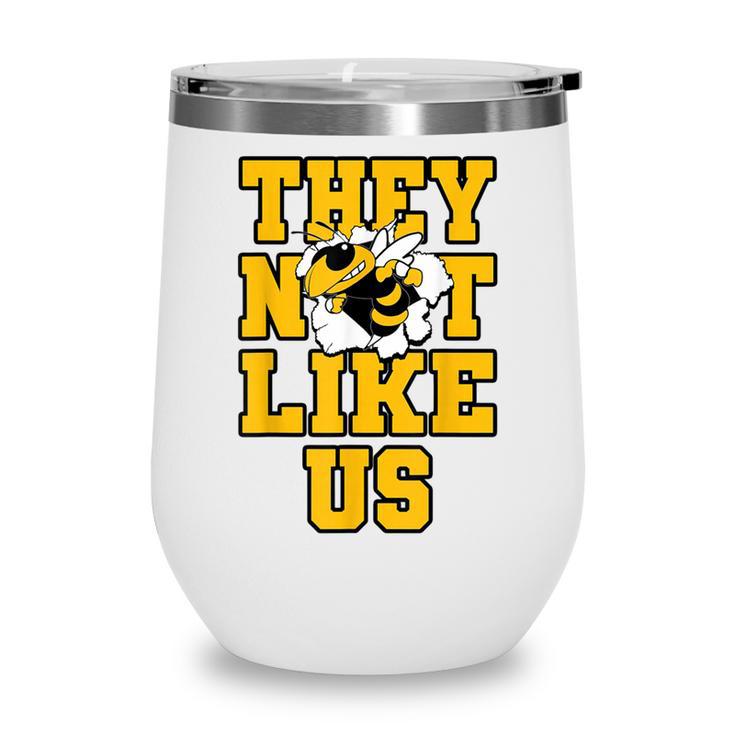 Not Like Hornets Back To School Spirit GY Wine Tumbler