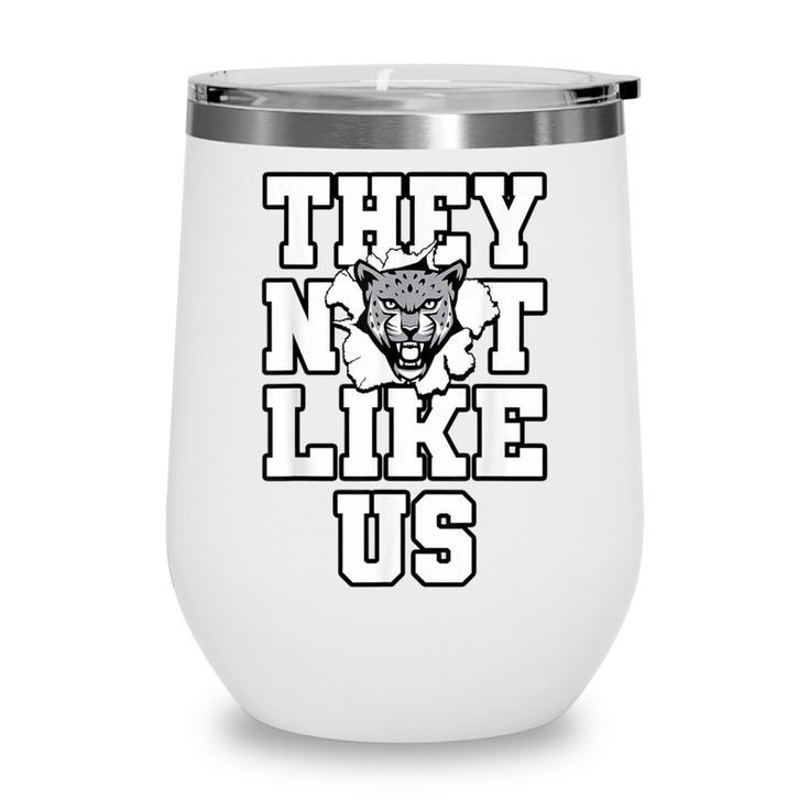 Not Like Jaguars Back To School Spirit Wine Tumbler