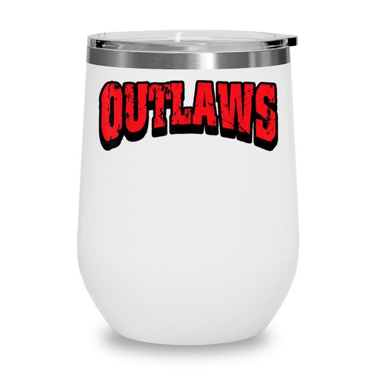 Outlaws Back To School Spirit R Wine Tumbler
