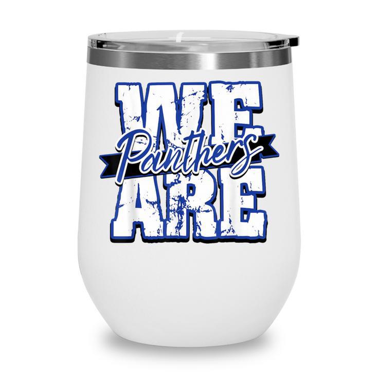 Panthers Back To School Spirit B Wine Tumbler Panthers Back To School Spirit B Wine Tumbler