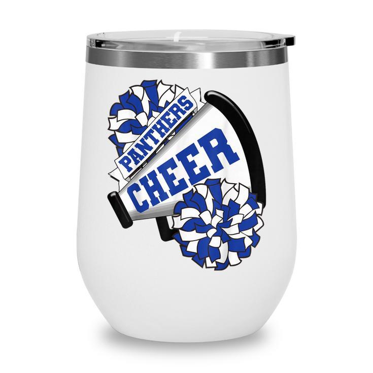 Panthers Cheer Back To School Cheerleading Spirit B Wine Tumbler Panthers Cheer Back To School Cheerleading Spirit B Wine Tumbler