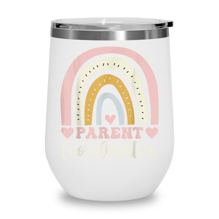 Parent Coordinator Back To School Appreciation Wine Tumbler Parent Coordinator Back To School Appreciation Wine Tumbler