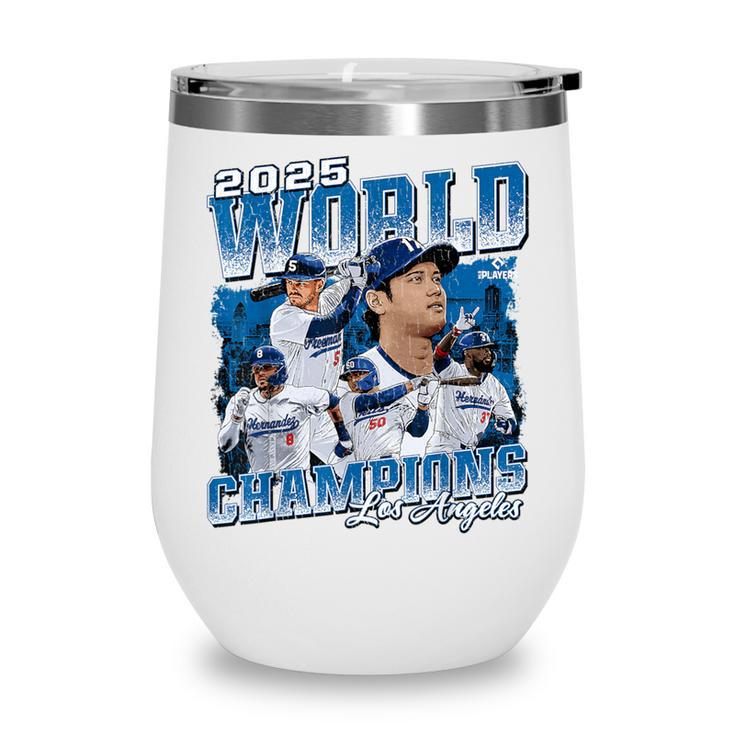 Shohei Ohtani 2025 Los Angeles Baseball Champions MLBPA Wine Tumbler Shohei Ohtani 2025 Los Angeles Baseball Champions MLBPA Wine Tumbler