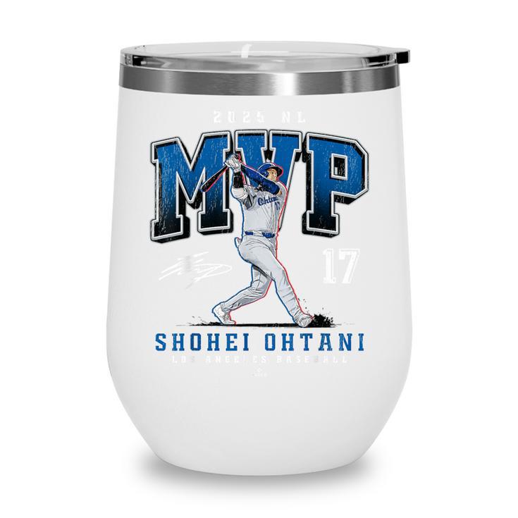 Shohei Ohtani 2025 NL MVP Los Angeles Baseball MLBPA Wine Tumbler Shohei Ohtani 2025 NL MVP Los Angeles Baseball MLBPA Wine Tumbler