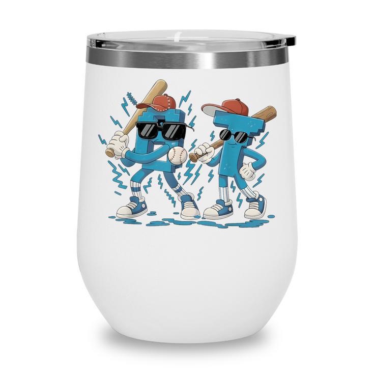 Six Seven Bruh Baseball 67 Meme For Men Boy Kids Wine Tumbler
