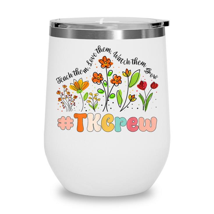 TK Crew Appreciation Week Back To School Wine Tumbler