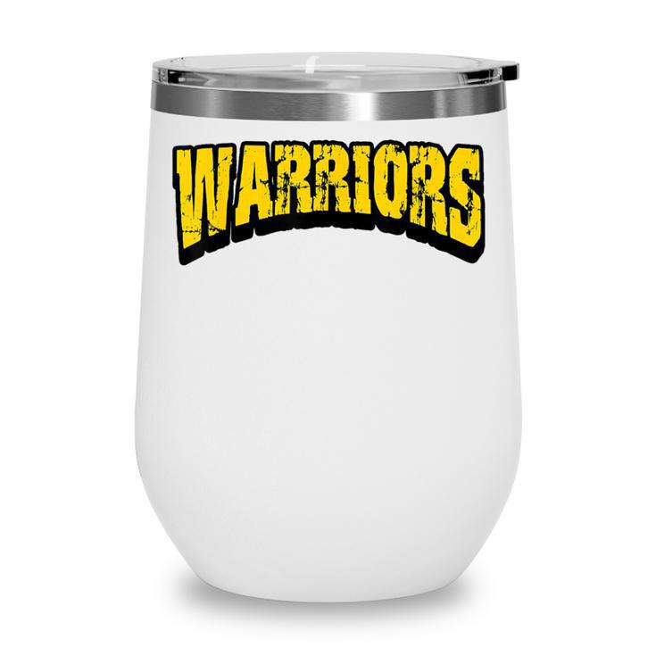 Warriors Back To School Spirit GY Wine Tumbler Warriors Back To School Spirit GY Wine Tumbler