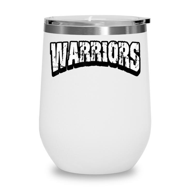 Warriors Back To School Spirit Wine Tumbler Warriors Back To School Spirit Wine Tumbler