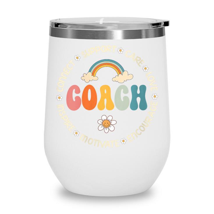 Women's Coach Appreciation Week Back To School Wine Tumbler Women's Coach Appreciation Week Back To School Wine Tumbler