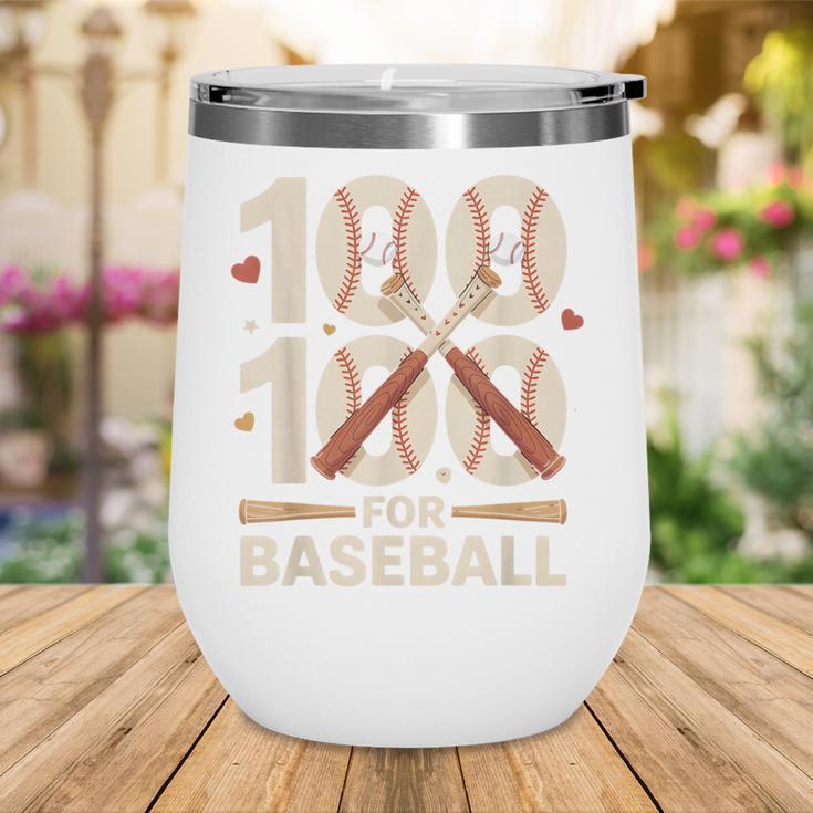 100 Days Of School Baseball Love Valentine’s Day Men Women Wine Tumbler 100 Days Of School Baseball Love Valentine’s Day Men Women Wine Tumbler