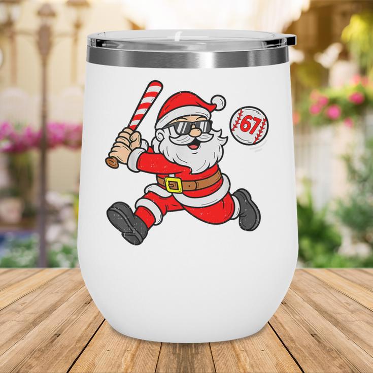 67 Baseball Santa Six Seven Meme Christmas Sport Men Boy Kid Wine Tumbler 67 Baseball Santa Six Seven Meme Christmas Sport Men Boy Kid Wine Tumbler
