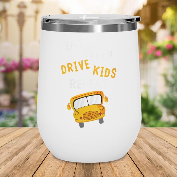 Back To School Bus Driver Appreciation Thank You Quote Wine Tumbler Back To School Bus Driver Appreciation Thank You Quote Wine Tumbler