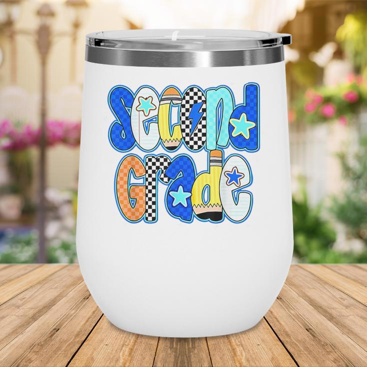 Back To School Hello Second Grade Team 2nd Grade Boy Girl Wine Tumbler Back To School Hello Second Grade Team 2nd Grade Boy Girl Wine Tumbler