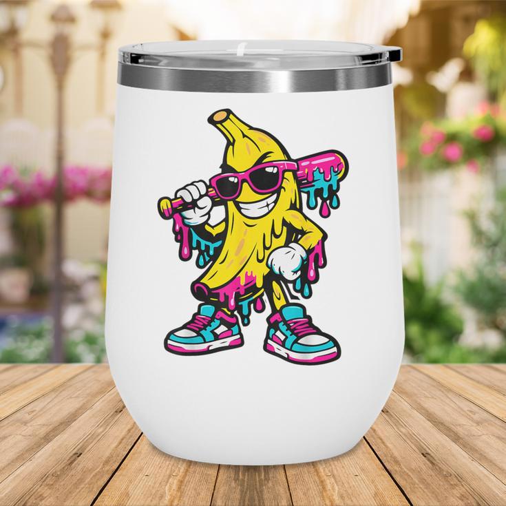 Banana Baseball Drip Wine Tumbler