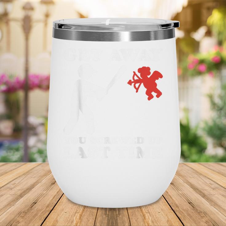 Baseball Anti Valentine Humor Cupid Joke Men Women Wine Tumbler Baseball Anti Valentine Humor Cupid Joke Men Women Wine Tumbler