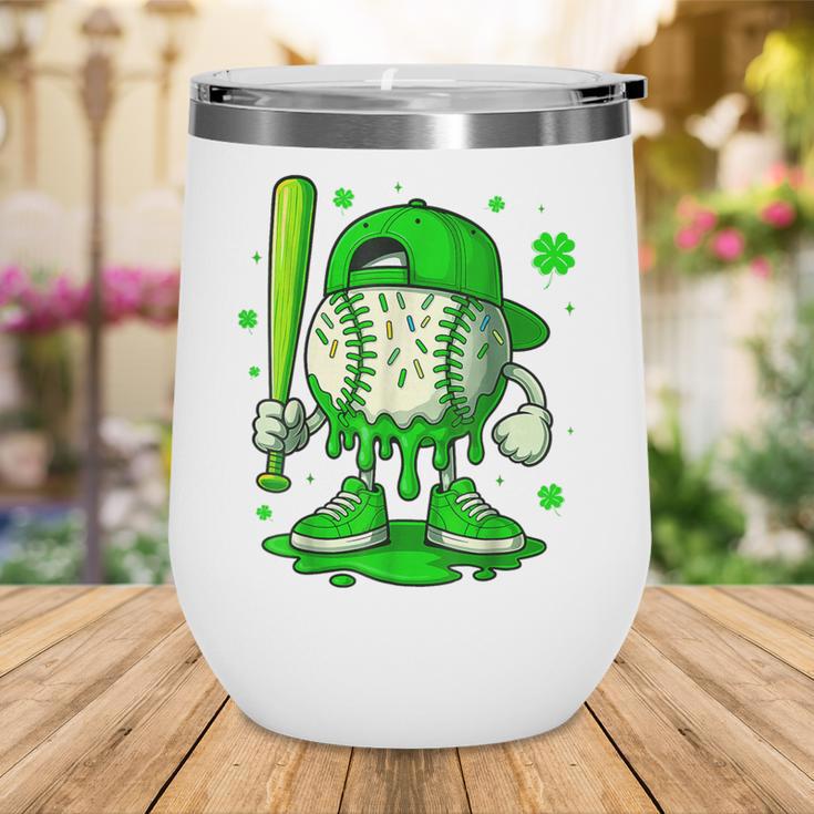 Baseball Drip Icecream Apparel Youth Boy St Patricks Day Wine Tumbler Baseball Drip Icecream Apparel Youth Boy St Patricks Day Wine Tumbler