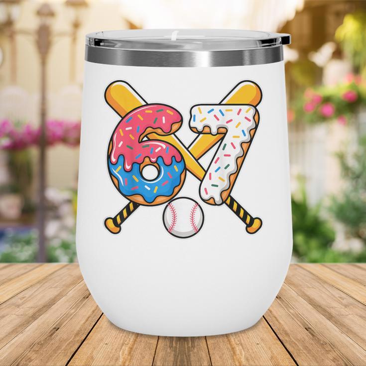 Baseball Drip Number 67 Player 67th Birthday Meme Wine Tumbler Baseball Drip Number 67 Player 67th Birthday Meme Wine Tumbler