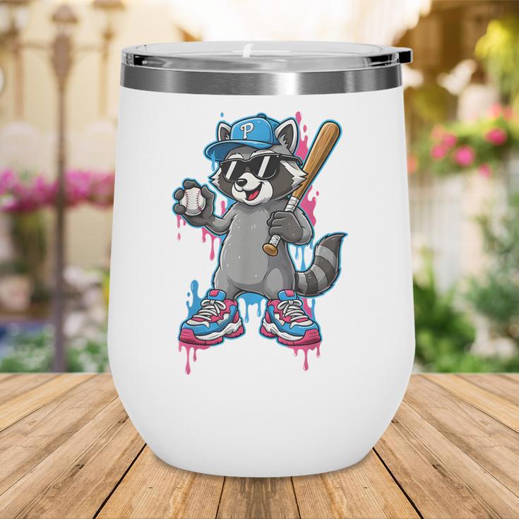 Baseball Ice Cream Drip For Boys And Girls Batter Game Day Wine Tumbler Baseball Ice Cream Drip For Boys And Girls Batter Game Day Wine Tumbler