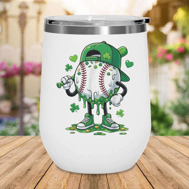 Baseball Icecream Apparel Youth Boy St Patrick's Day Wine Tumbler Baseball Icecream Apparel Youth Boy St Patrick's Day Wine Tumbler