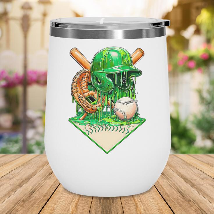 Baseball Life Style Ice Cream Drip Green Premium Tri-Blend Wine Tumbler Baseball Life Style Ice Cream Drip Green Premium Tri-Blend Wine Tumbler
