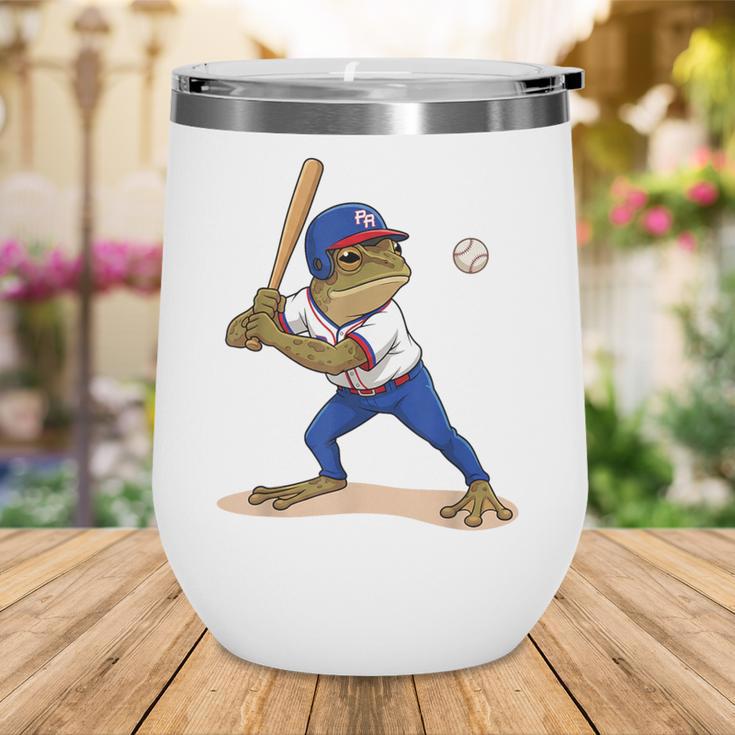Baseball Puerto Rico Patriotic Flag Boricua Baseball Player Wine Tumbler Baseball Puerto Rico Patriotic Flag Boricua Baseball Player Wine Tumbler