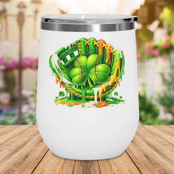 Baseball St Patricks Day Carnival Party Ice Cream Drip Boys Wine Tumbler Baseball St Patricks Day Carnival Party Ice Cream Drip Boys Wine Tumbler
