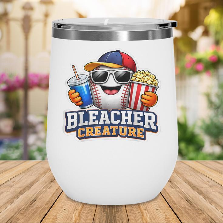 Bleacher Creature Baseball Fan Supporter Game Day Ball Wine Tumbler Bleacher Creature Baseball Fan Supporter Game Day Ball Wine Tumbler