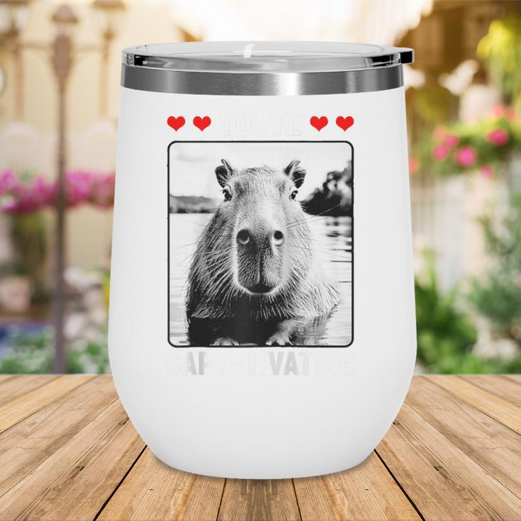 Capybara Love Valentines Day Cute Animal Hearts Raglan Baseball Tee Wine Tumbler Capybara Love Valentines Day Cute Animal Hearts Raglan Baseball Tee Wine Tumbler